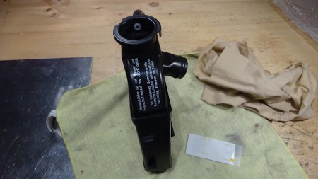 Kühler mit neuem Aufkleber